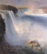 Frederic E.Church Niagara Falls from the American Side USA oil painting artist